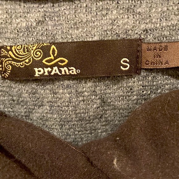 (S) Prana Caitlyn Tunic Sweater, Espresso, Wool Blend - Picture 5 of 13
